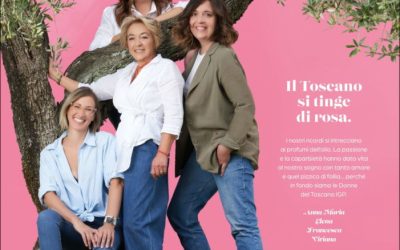L’olio IGP si tinge di rosa, testimonial al femminile per la Toscana di qualità
