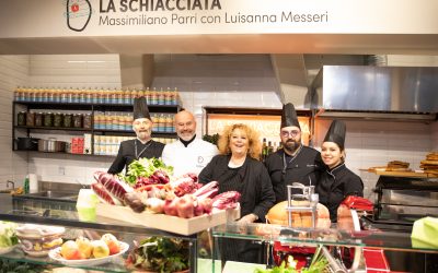 Firenze, al mercato centrale arriva la schiacciata della cuoca tv Luisanna Messeri