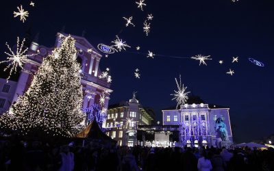 Slovenia: il Natale arriva prima sulle rive della Ljubljanica. 5 motivi per visitare la Slovenia adesso