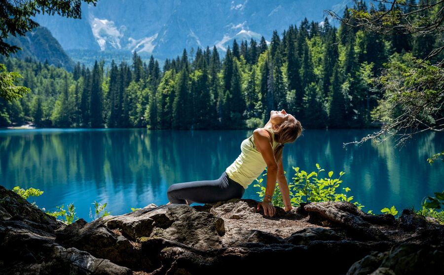 Forest bathing nel Tarvisiano. Foto Luciano Gaudenzio, FvG