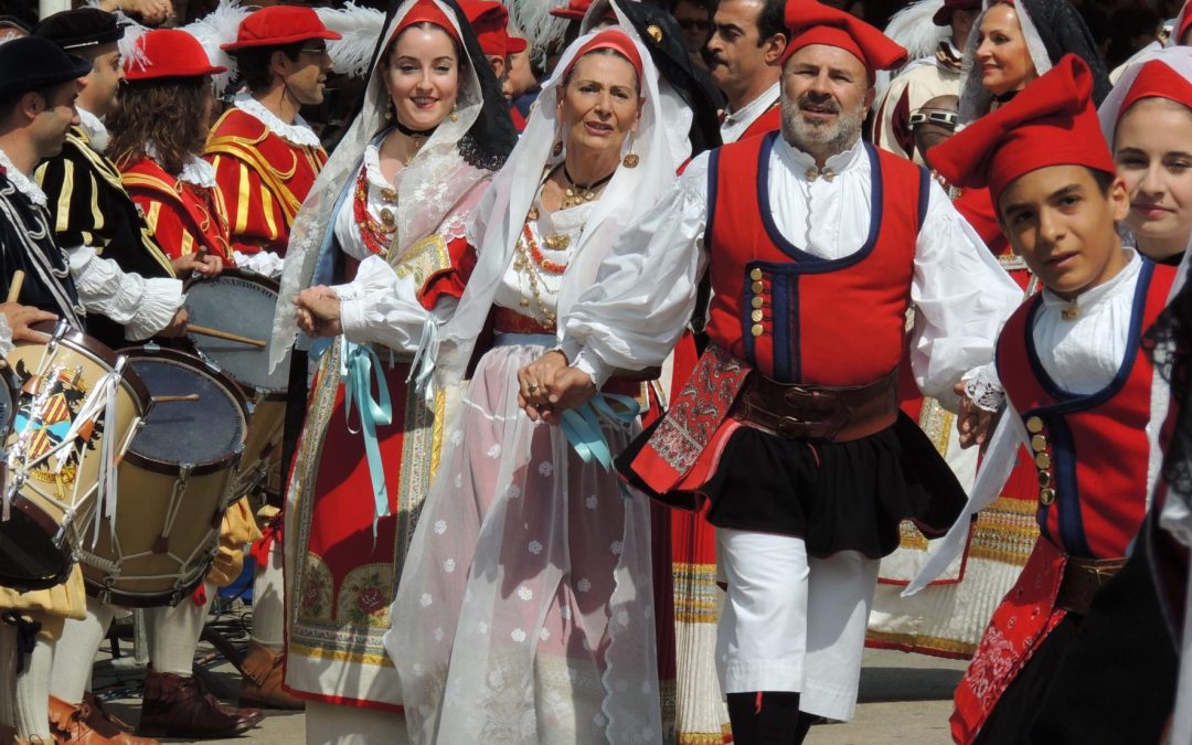 Sassari capitale della tradizione isolana. La cavalcata sarda una festa della bellezza